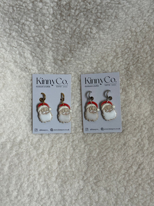 Santa Earrings
