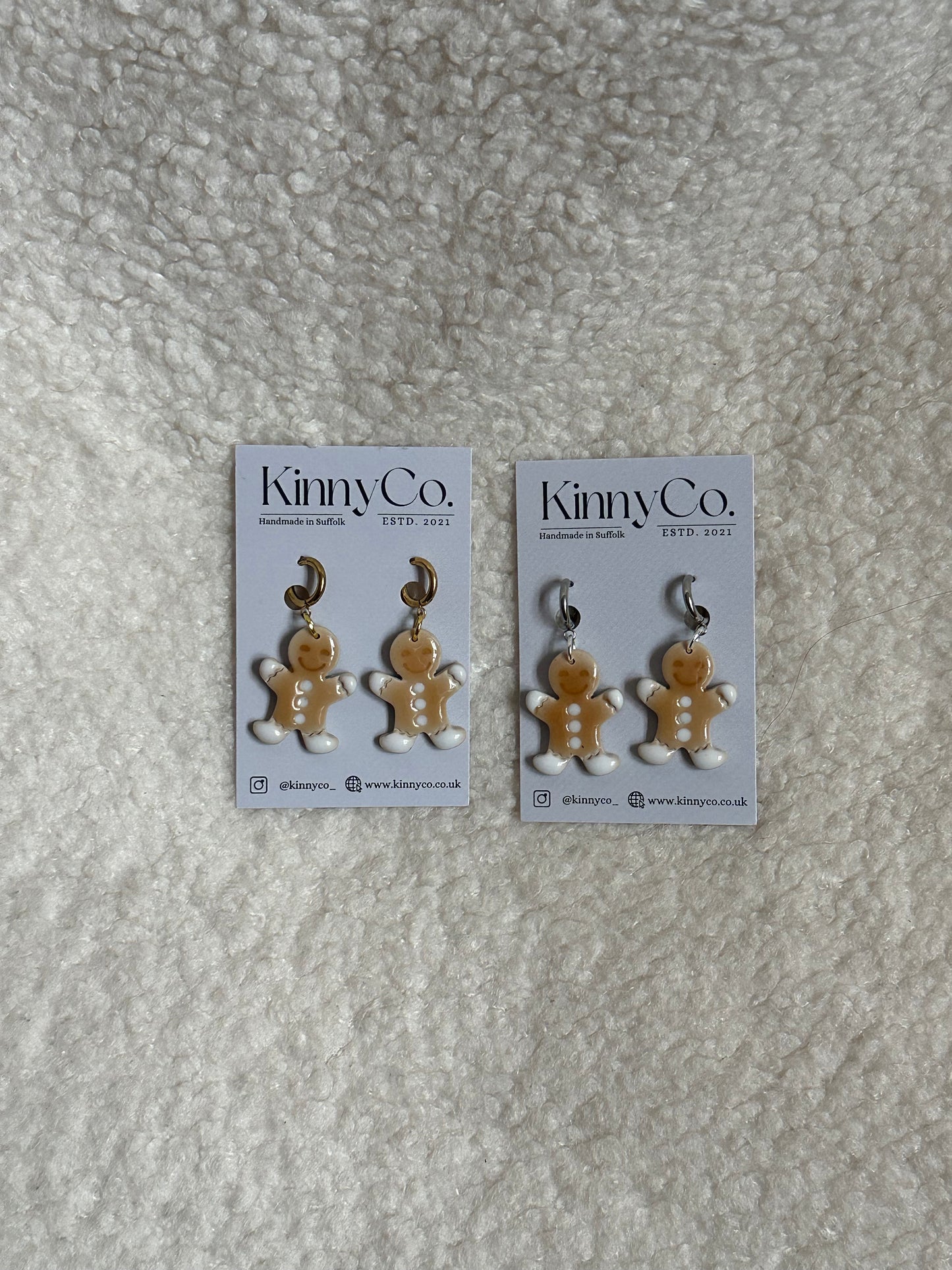 Gingerbread Earrings