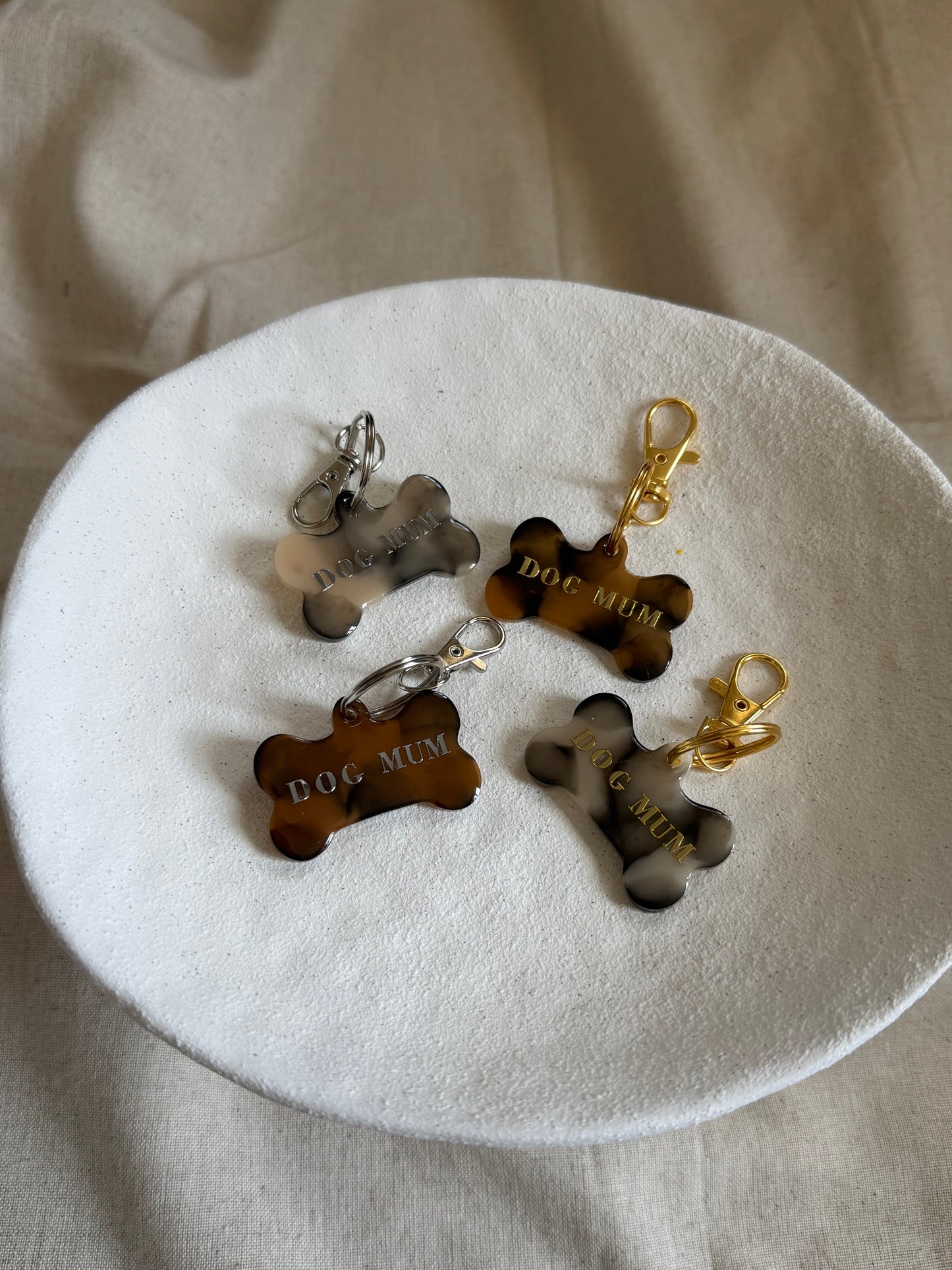 Dog Mum/Dad Keyrings