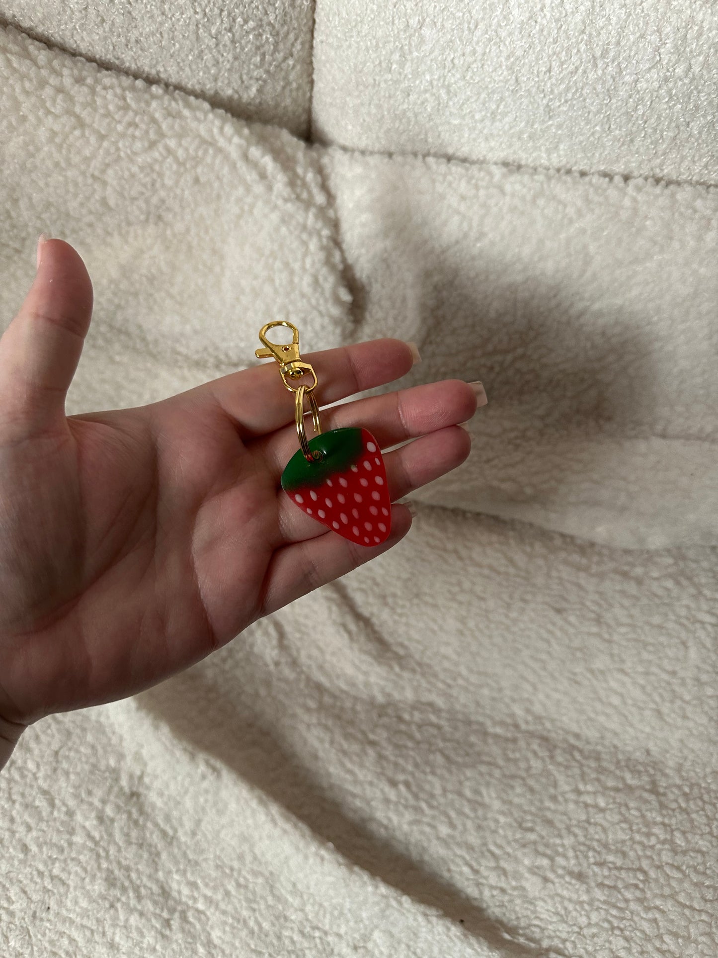 Strawberry Keyring