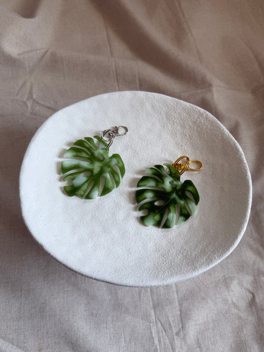 Monstera Keyrings