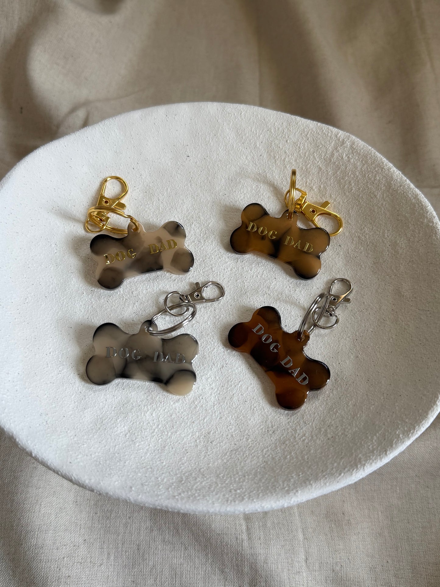 Dog Mum/Dad Keyrings