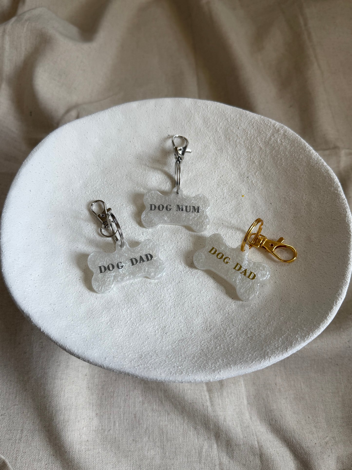 Dog Mum/Dad Keyrings