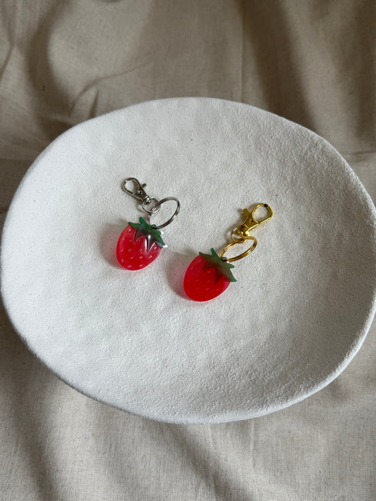 Strawberry Keyring