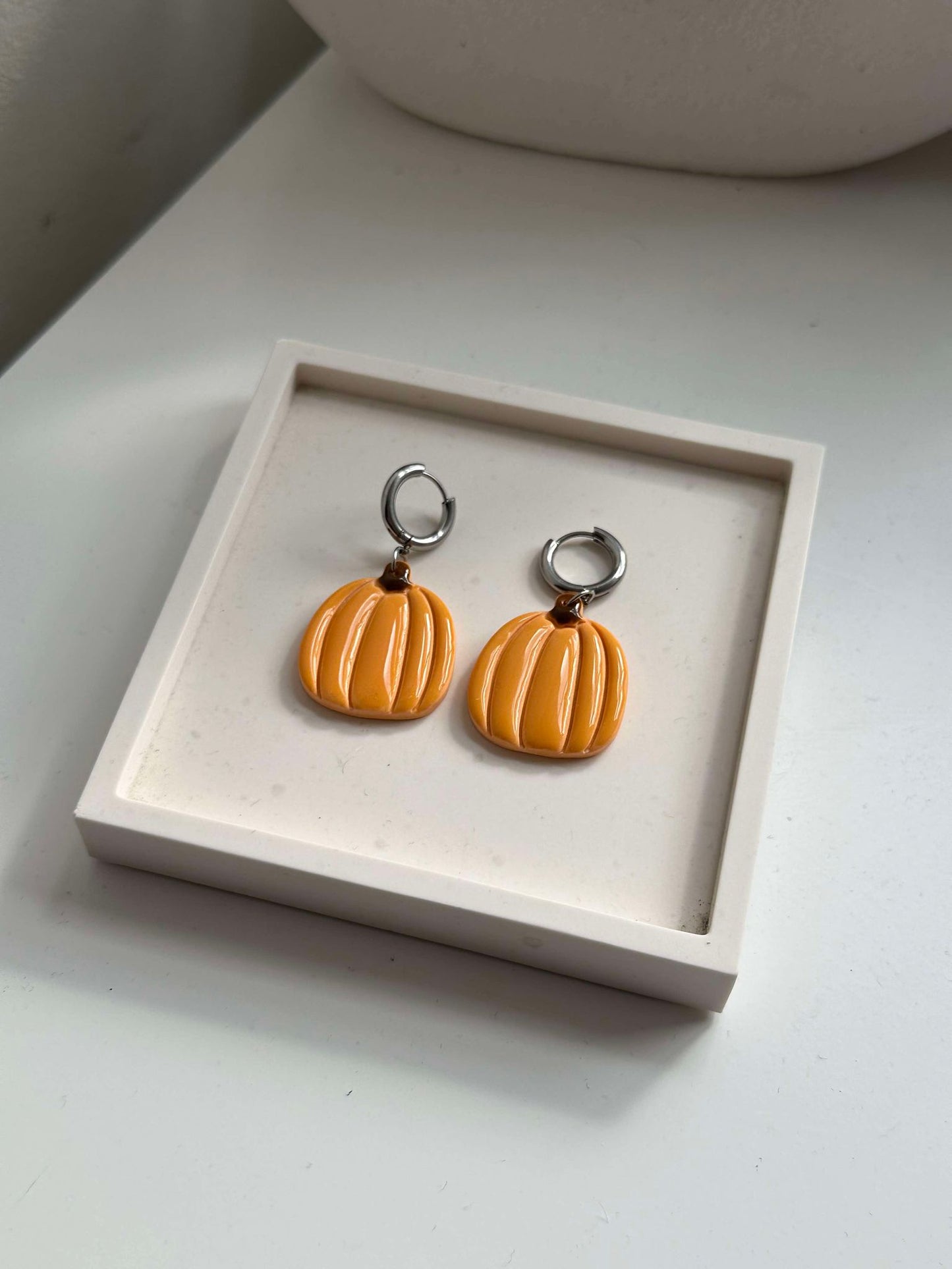 Pumpkin Earrings